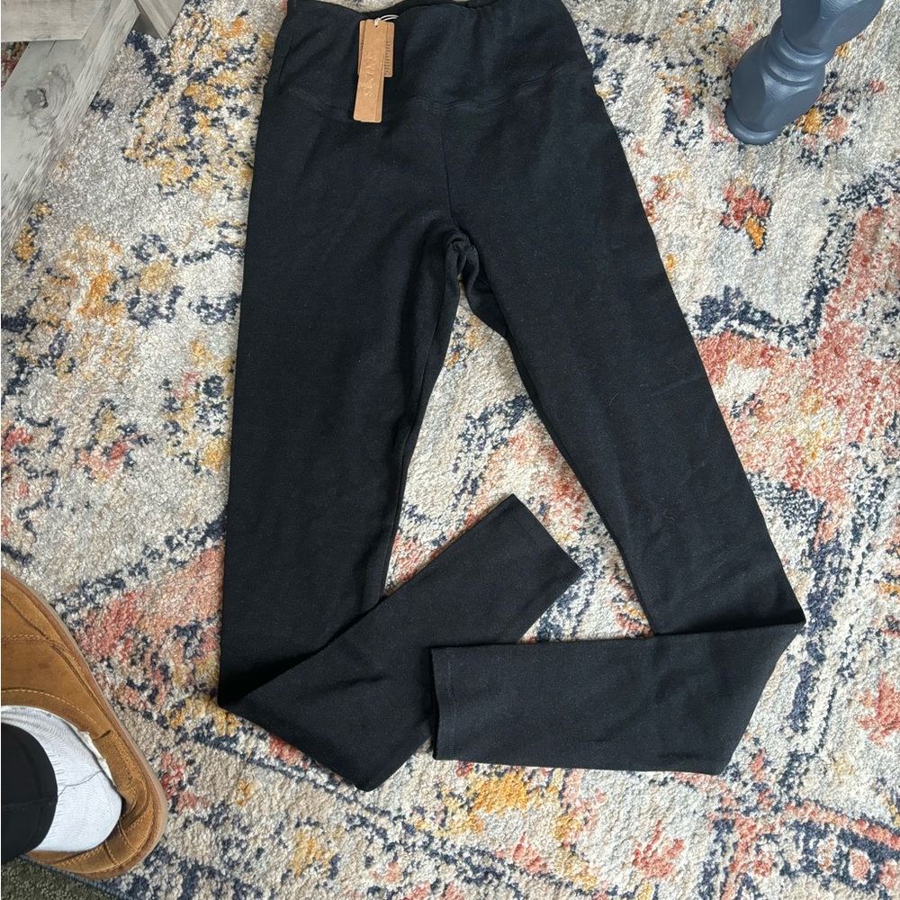 Skims high waist washed onyx outdoor basic leggings XS xsmall new BO-LEG-3739